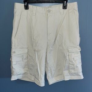 ⚓️Tasso Elba Golf Performance Shorts•34•Beige